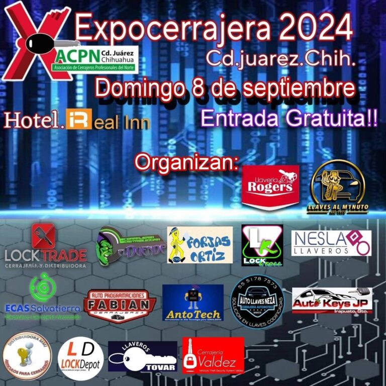 Expo Cerrajera Chihuahua 2024
